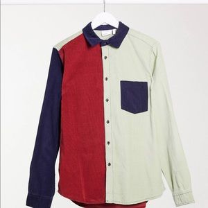 ASOS men's multi-colored shirt